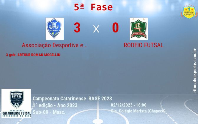 Resultado da partida